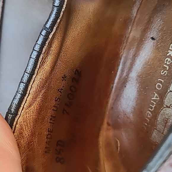8 1/2 vintage wingtips mens shoes brown leather vintage Dexter main image 6